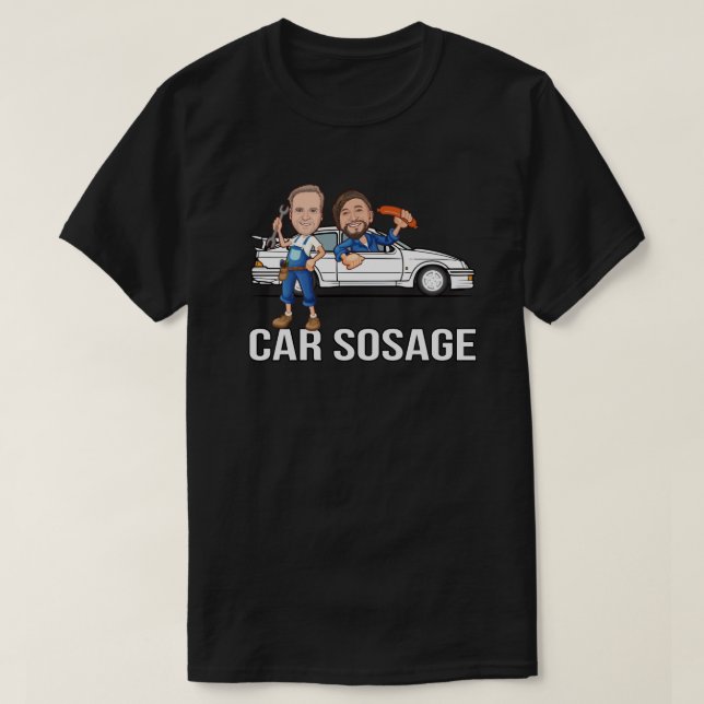Car sosage car sos age 1e1 fs T-Shirt (Design Front)