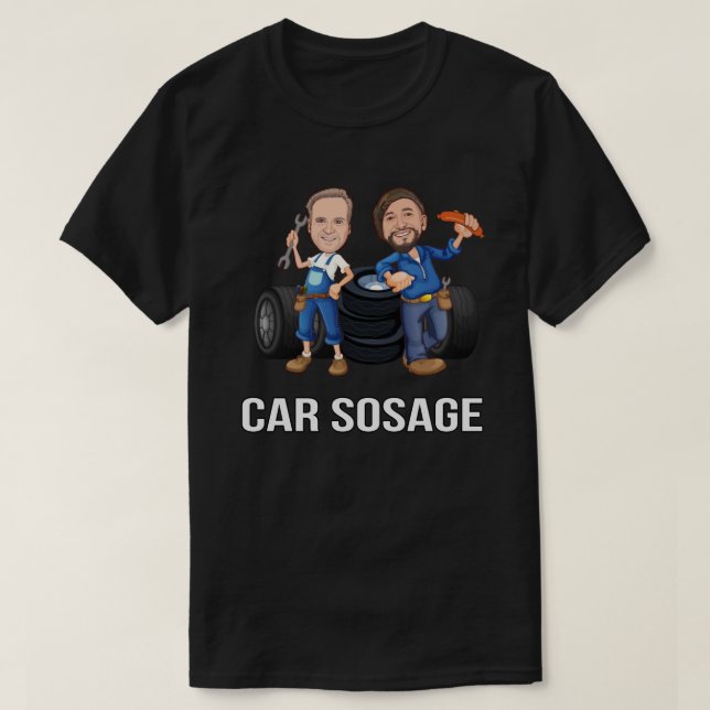 car sosage sos age 2022 3 T-Shirt (Design Front)