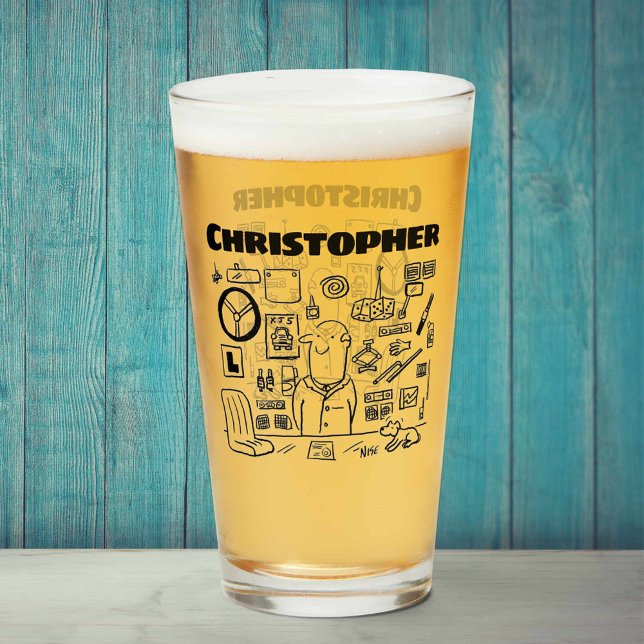 Car Spares or Car Parts Retailer with Name Glass (Creator Uploaded)