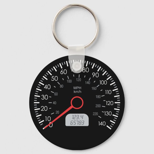 CAR SPEEDOMETER KEY RING (Front)