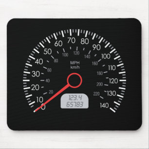 CAR SPEEDOMETER MOUSE MAT