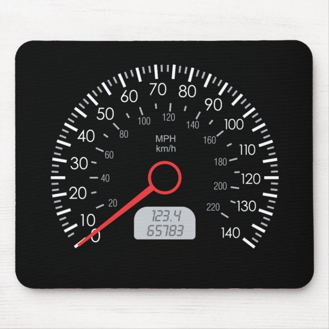 CAR SPEEDOMETER MOUSE MAT (Front)