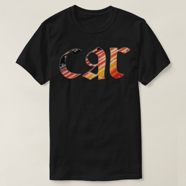 car T-Shirt (Design Front)