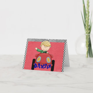 Car thank you Card