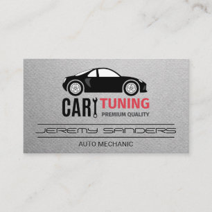 Car Tuning   Auto Repair Logo Business Card