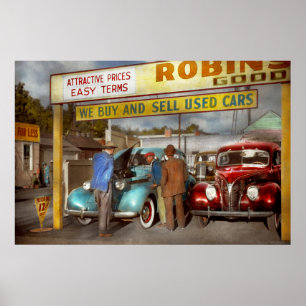 Car - Used - The sales pitch 1939 Poster
