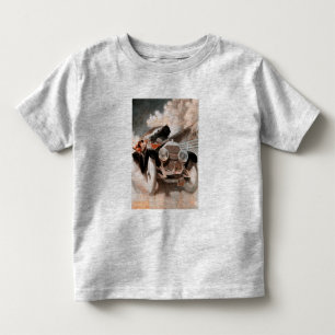 Car vs Train by William Harnden Foster Toddler T-Shirt