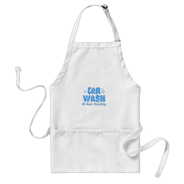 CAR WASH AUTO DETAILING STANDARD APRON (Front)