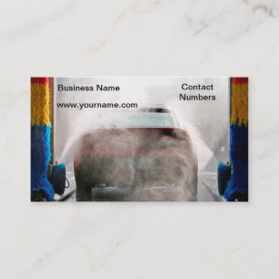CAR Wash business card