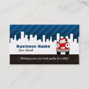 Car Wash business cards