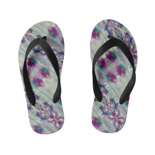Car Wash Colours Kid's Flip Flops