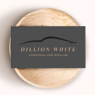 Car Wash Detailing, Automotive  Business Card