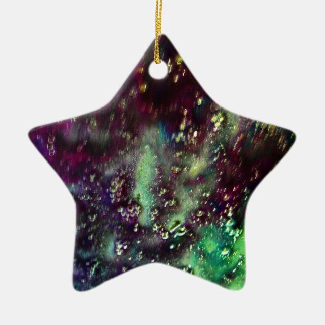 Car Wash IV Ceramic Tree Decoration (Front)