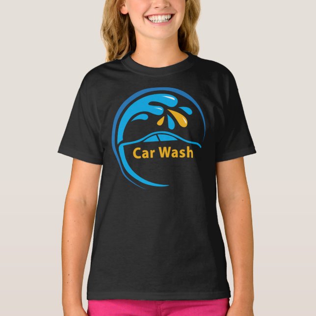 Car wash logo Classic T-Shirt (Front)
