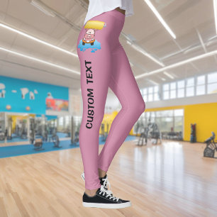 Car wash pig leggings