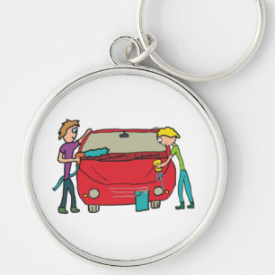 Car Washing Key Ring