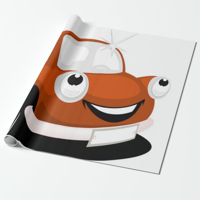Car Wrapping Paper (Unrolled)