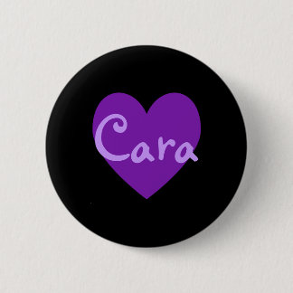Cara in Purple 6 Cm Round Badge