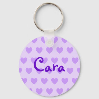 Cara in Purple Key Ring