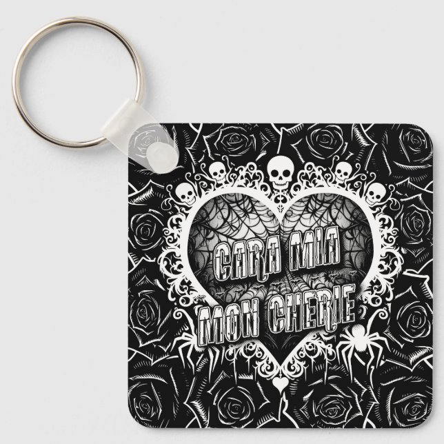 Cara Mia, Mon Cherie Key Ring (Front)