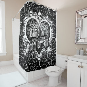 Cara Mia, Mon Cherie Shower Curtain