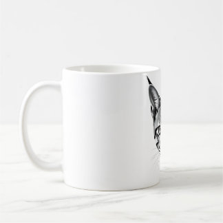 Caracal Majesty - Realistic Head Design Tee Coffee Mug