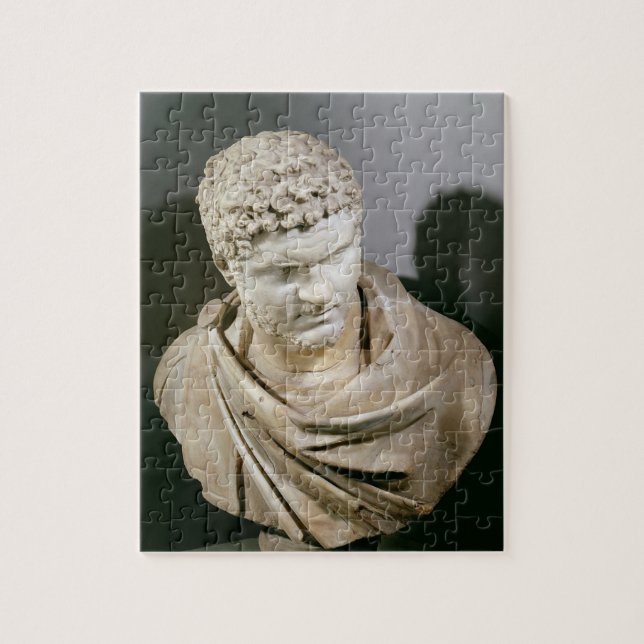 Caracalla, Roman marble cuirassed bust, 212-217 AD Jigsaw Puzzle (Vertical)