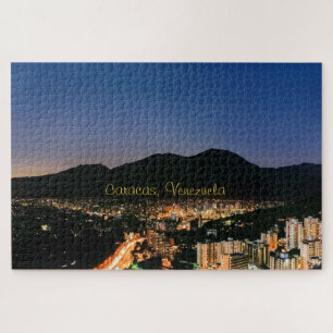 Caracas at night jigsaw puzzle