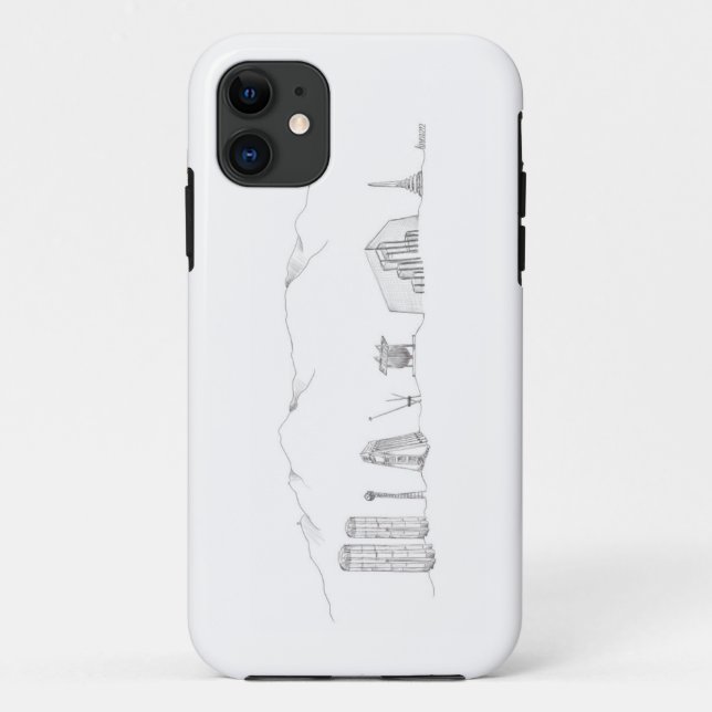 Caracas Line iPhone Case (Back)