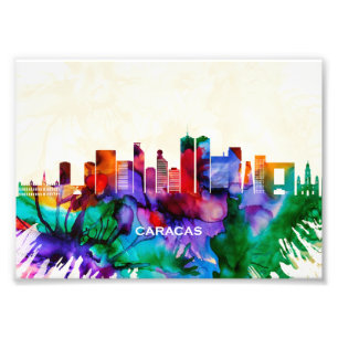 Caracas Skyline Photo Print