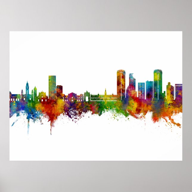 Caracas Venezuela Skyline Poster (Front)
