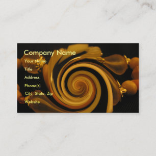 Caramel Candy Bangles Business Card