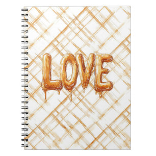 Caramel Candy Love Notebook
