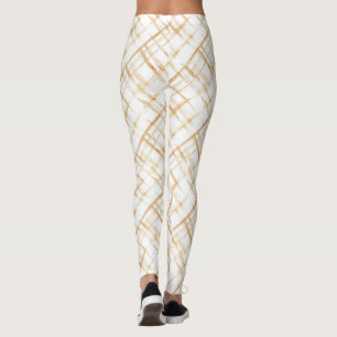 Caramel Candy Stripes Leggings