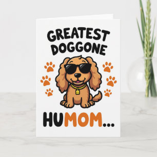 Caramel Cool Canine Card