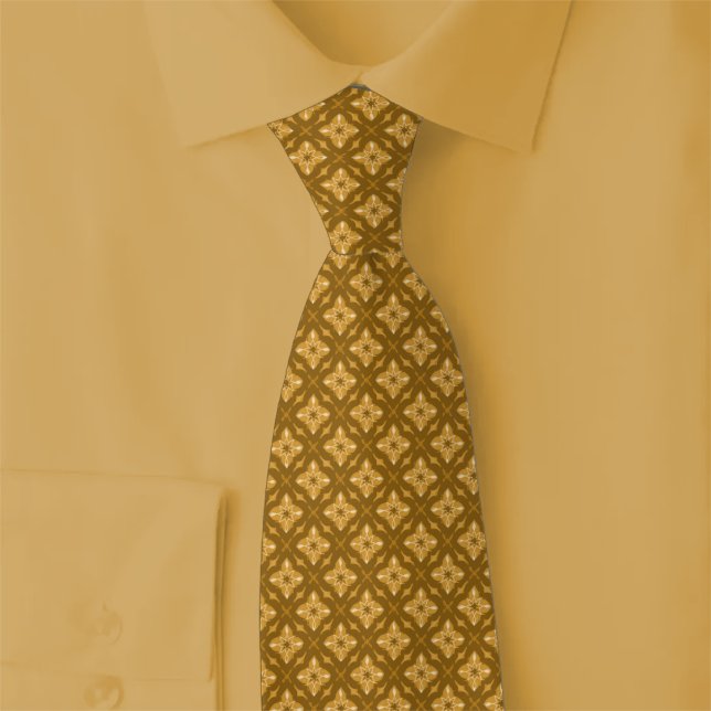 Caramel Diamond Starburst Tie (Creator Uploaded)