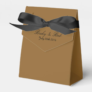 Caramel Favour Box