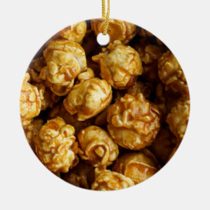 Caramel Popcorn Christmas Ornament