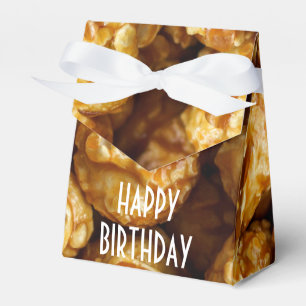 Caramel Popcorn Happy Birthday Favour Box