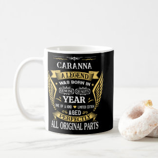Caranna A Legend Was Born Personalised Birthday Coffee Mug