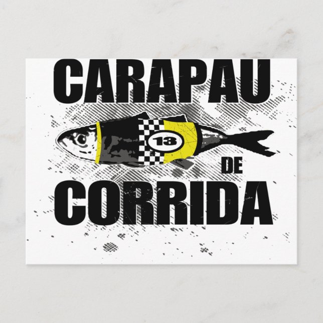 Carapau De Corrida Postcard (Front)