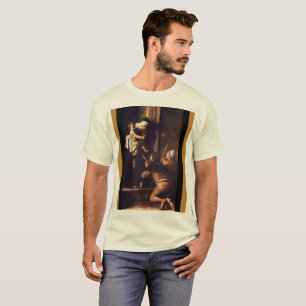 Caravaggio 1604-1606 Madonna & Child di Loreto T-Shirt