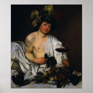 Caravaggio - Bacchus As An Adolescent Poster
