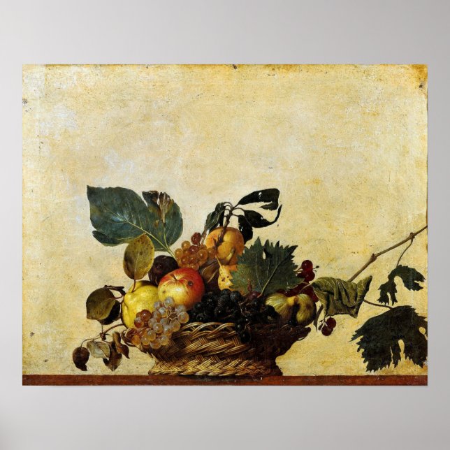 Caravaggio - Basket Of Fruit 1596 Poster (Front)