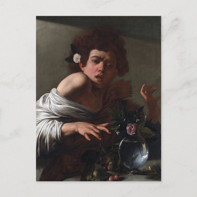 Caravaggio Boy Bitten by a Lizard Postcard (Front)