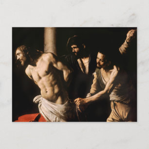 Caravaggio - Christ at the Column Postcard