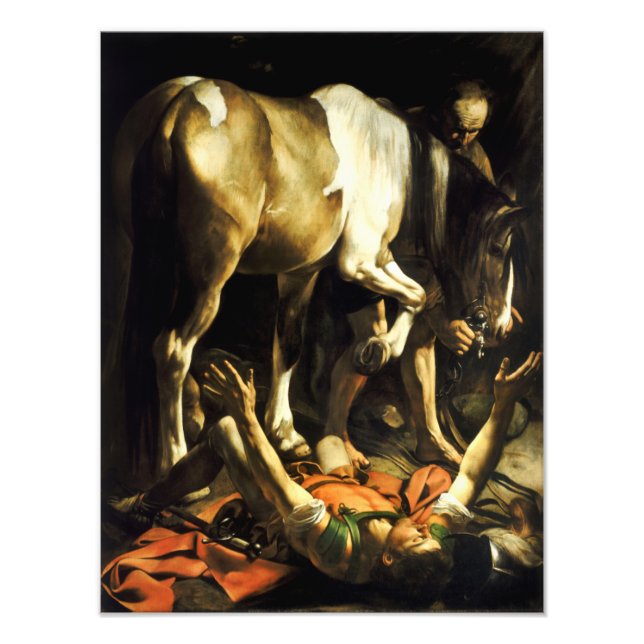 Caravaggio Conversion of St. Paul Photo Print (Front)