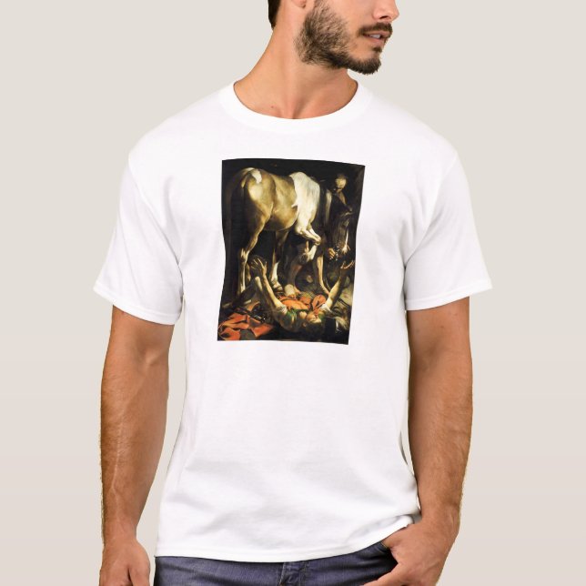 Caravaggio Conversion of St. Paul T-shirt (Front)