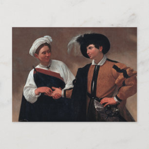 Caravaggio - Good Luck Postcard