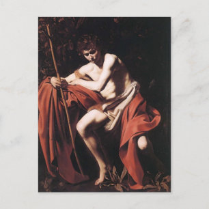Caravaggio- John the Baptist Postcard
